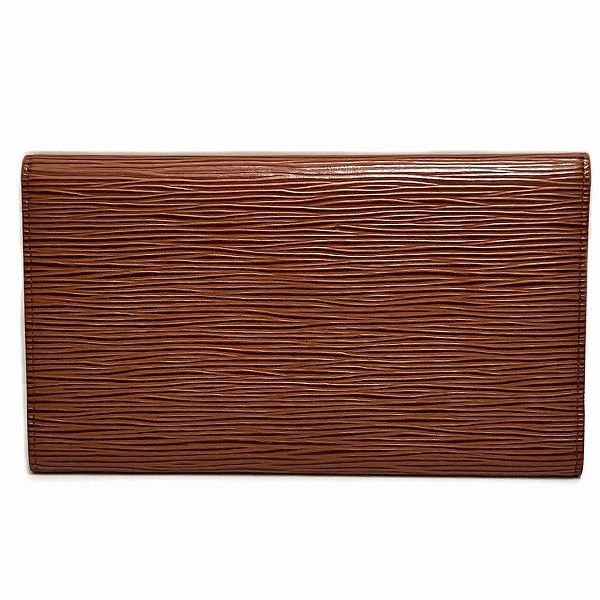 Louis Vuitton Louis Vuitton Louis Vuitton Epi Leather Long Wallet M63383 Leather Long Wallet M63383 in Good Condition Size ONE SIZE - 6 Thumbnail