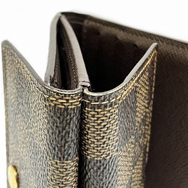 Louis Vuitton Louis Vuitton Louis Vuitton Damier Elise Trifold Wallet N61654 Canvas Short Wallet N61654 in Great Condition Size ONE SIZE - 2 Thumbnail