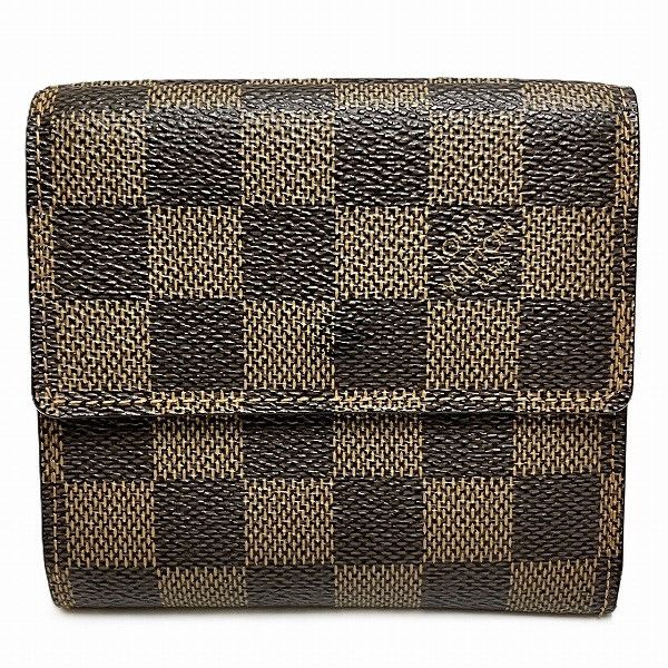 Louis Vuitton Louis Vuitton Louis Vuitton Damier Elise Trifold Wallet N61654 Canvas Short Wallet N61654 in Great Condition Size ONE SIZE - 6 Thumbnail