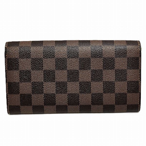 Louis Vuitton Louis Vuitton Louis Vuitton Damier Portefeuille Sarah Long Wallet N61734 Canvas Long Wallet N61734 in Good Condition Size ONE SIZE - 7 Thumbnail