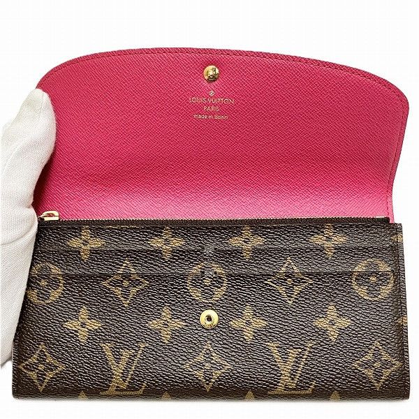 Louis Vuitton Louis Vuitton Louis Vuitton Monogram Portefeuille Emilie Flower Long Wallet M64202 Canvas Long Wallet M64202 in Great Condition Size ONE SIZE - 2 Thumbnail