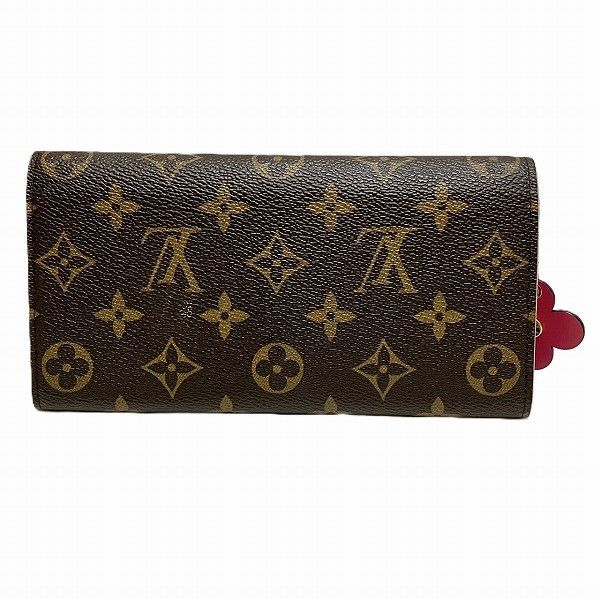 Louis Vuitton Louis Vuitton Louis Vuitton Monogram Portefeuille Emilie Flower Long Wallet M64202 Canvas Long Wallet M64202 in Great Condition Size ONE SIZE - 8 Thumbnail