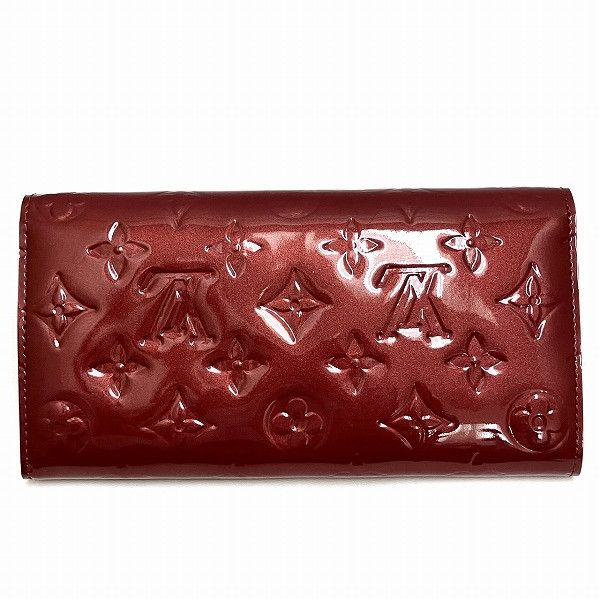 Louis Vuitton Louis Vuitton Louis Vuitton Vernis Portefeuille Sarah Long Wallet M93633 Leather Long Wallet M93633 in Great Condition Size ONE SIZE - 8 Thumbnail