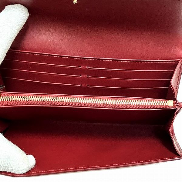 Louis Vuitton Louis Vuitton Louis Vuitton Vernis Portefeuille Sarah Long Wallet M93633 Leather Long Wallet M93633 in Great Condition Size ONE SIZE - 5 Thumbnail