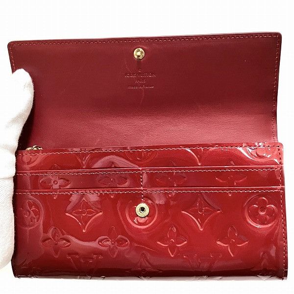 Louis Vuitton Louis Vuitton Louis Vuitton Vernis Portefeuille Sarah Long Wallet M93633 Leather Long Wallet M93633 in Great Condition Size ONE SIZE - 2 Thumbnail