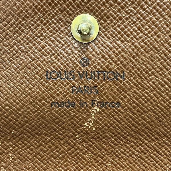 Louis Vuitton Louis Vuitton Louis Vuitton Monogram Portefeuille International Wallet M61215 Canvas Long Wallet M61215 in Fair Condition Size ONE SIZE - 4 Thumbnail
