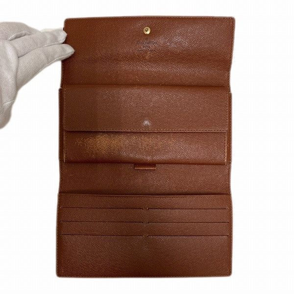 Louis Vuitton Louis Vuitton Louis Vuitton Monogram Portefeuille International Wallet M61215 Canvas Long Wallet M61215 in Fair Condition Size ONE SIZE - 2 Thumbnail