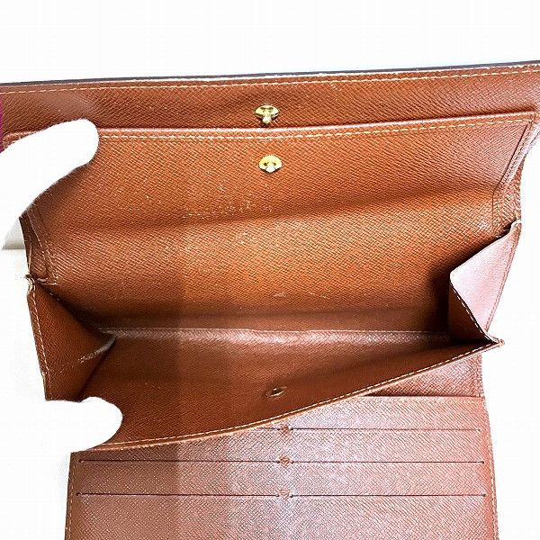 Louis Vuitton Louis Vuitton Louis Vuitton Monogram Portefeuille International Wallet M61215 Canvas Long Wallet M61215 in Fair Condition Size ONE SIZE - 5 Thumbnail