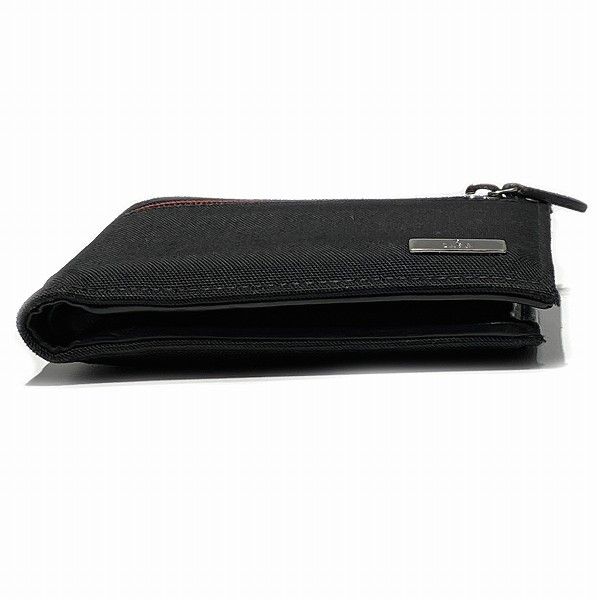 Gucci Gucci Gucci Canvas Leather Compact Wallet 124708 Canvas Short Wallet 124708 in Good Condition Size ONE SIZE - 9 Thumbnail