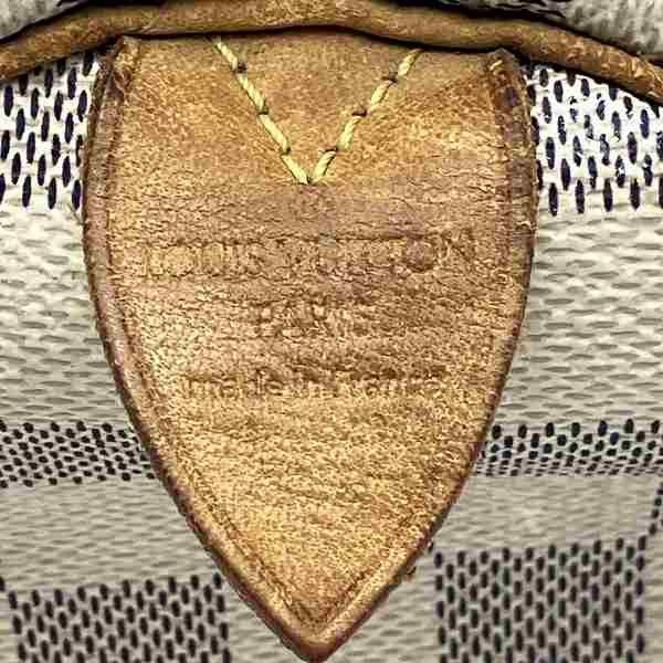 Louis Vuitton Louis Vuitton Louis Vuitton Damier Azur Speedy 30 Handbag N41533 Canvas Handbag N41533 in Fair Condition Size ONE SIZE - 5 Thumbnail