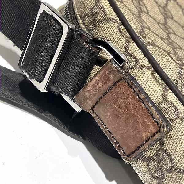 Gucci Gucci Gucci GG Supreme PVC Leather Shoulder Bag 101680 Canvas Crossbody Bag 101680 in Good Condition Size ONE SIZE - 9 Thumbnail