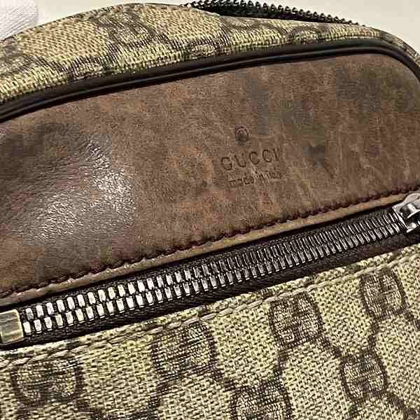 Gucci Gucci Gucci GG Supreme PVC Leather Shoulder Bag 101680 Canvas Crossbody Bag 101680 in Good Condition Size ONE SIZE - 6 Thumbnail