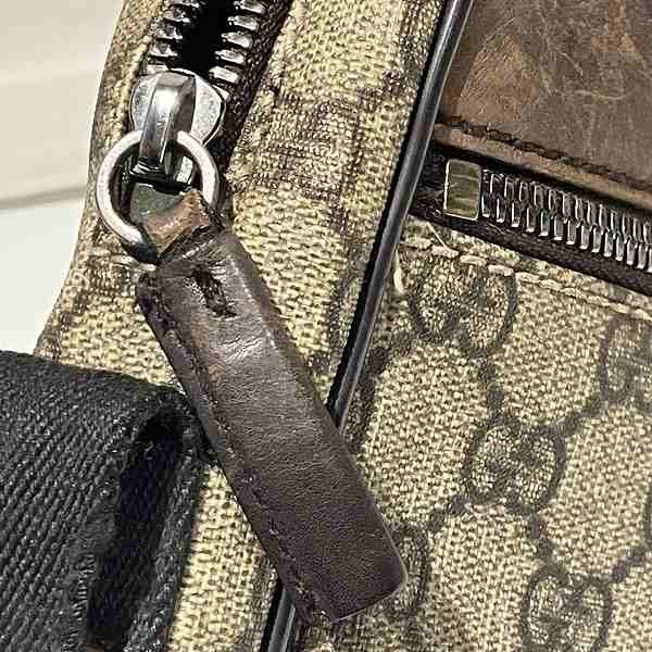 Gucci Gucci Gucci GG Supreme PVC Leather Shoulder Bag 101680 Canvas Crossbody Bag 101680 in Good Condition Size ONE SIZE - 7 Thumbnail