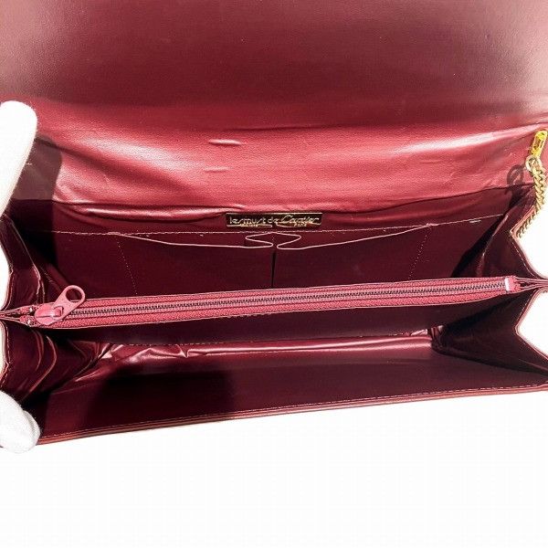 Cartier Cartier Cartier Must Line Bordeaux Leather Clutch Bag Leather Clutch Bag in Good Condition Size ONE SIZE - 6 Thumbnail