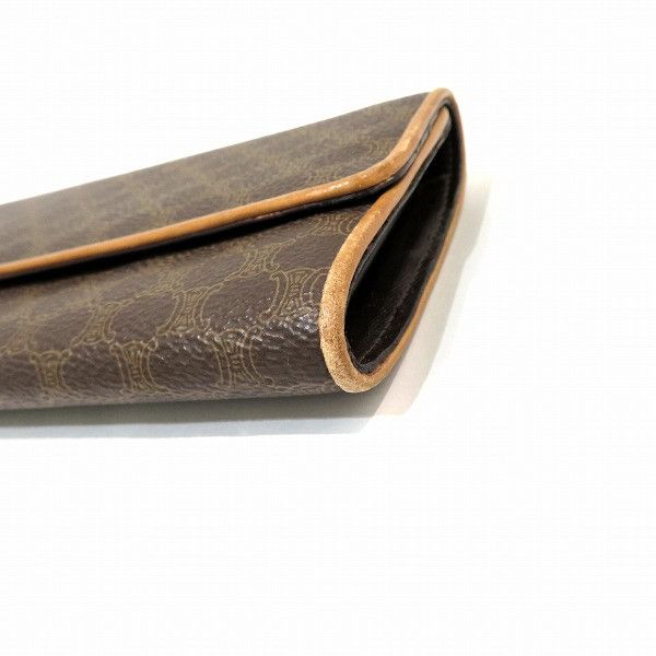 Celine Celine Celine Macadam Brown Long Wallet Unisex Canvas Long Wallet in Good Condition Size ONE SIZE - 7 Thumbnail