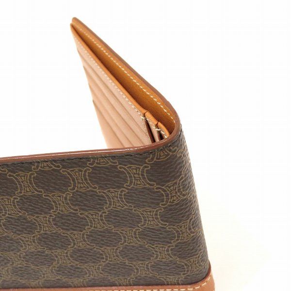 Celine Celine Celine Macadam Brown Bifold Wallet Unisex Canvas Short Wallet in Good Condition Size ONE SIZE - 3 Thumbnail