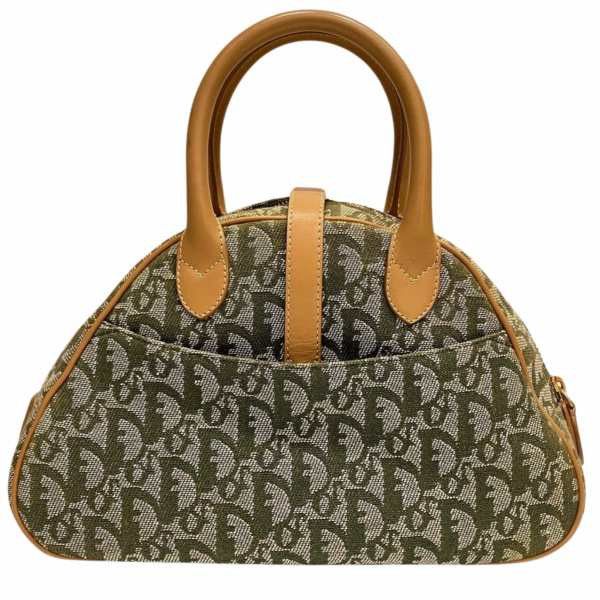 Dior Dior Dior Trotter Double Saddle Handbag Canvas Leather Canvas Handbag in Good Condition Size ONE SIZE - 2 Thumbnail