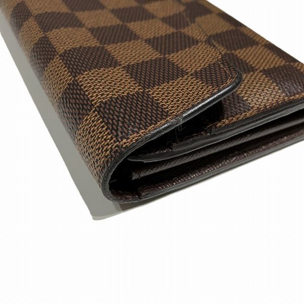 Louis Vuitton Louis Vuitton Louis Vuitton Damier Portefeuille Sarah Long Wallet N63209 Canvas Long Wallet N63209 in Great Condition Size ONE SIZE - 3 Thumbnail