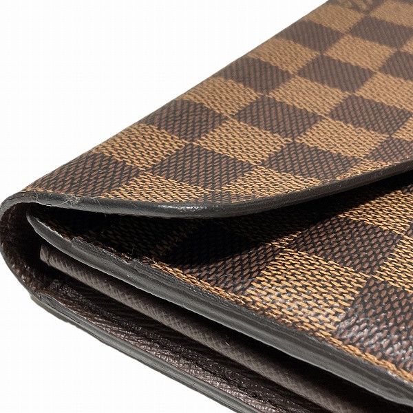 Louis Vuitton Louis Vuitton Louis Vuitton Damier Portefeuille Sarah Long Wallet N63209 Canvas Long Wallet N63209 in Great Condition Size ONE SIZE - 9 Thumbnail