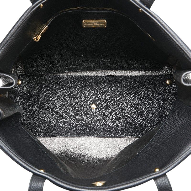 Salvatore Ferragamo Salvatore Ferragamo Salvatore Ferragamo Leather Gancini Tote Bag GU-21F074 Leather Tote Bag GU-21F074 in Very Good Condition Size ONE SIZE - 6 Thumbnail