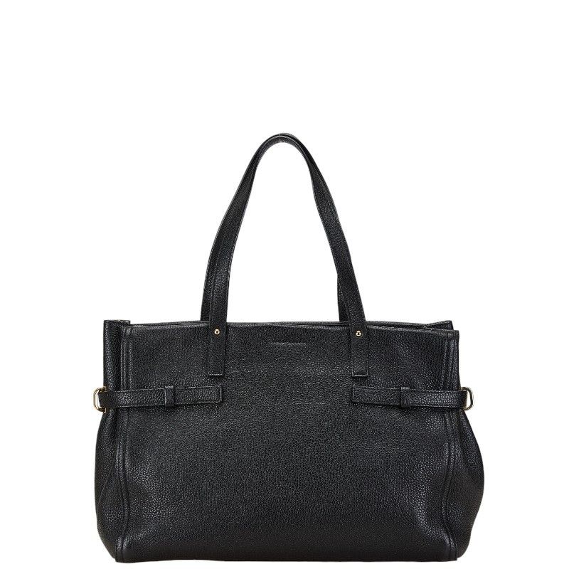 Salvatore Ferragamo Salvatore Ferragamo Salvatore Ferragamo Leather Gancini Tote Bag GU-21F074 Leather Tote Bag GU-21F074 in Very Good Condition Size ONE SIZE - 3 Thumbnail