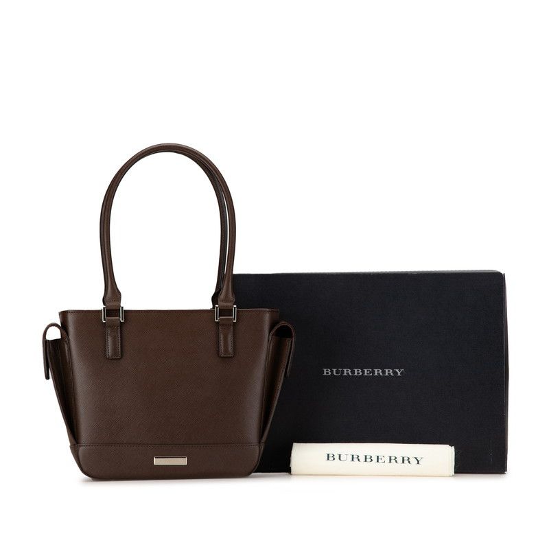 Burberry Burberry Burberry Nova Check Leather Handbag Leather Handbag in Very Good Condition Size ONE SIZE - 8 Thumbnail