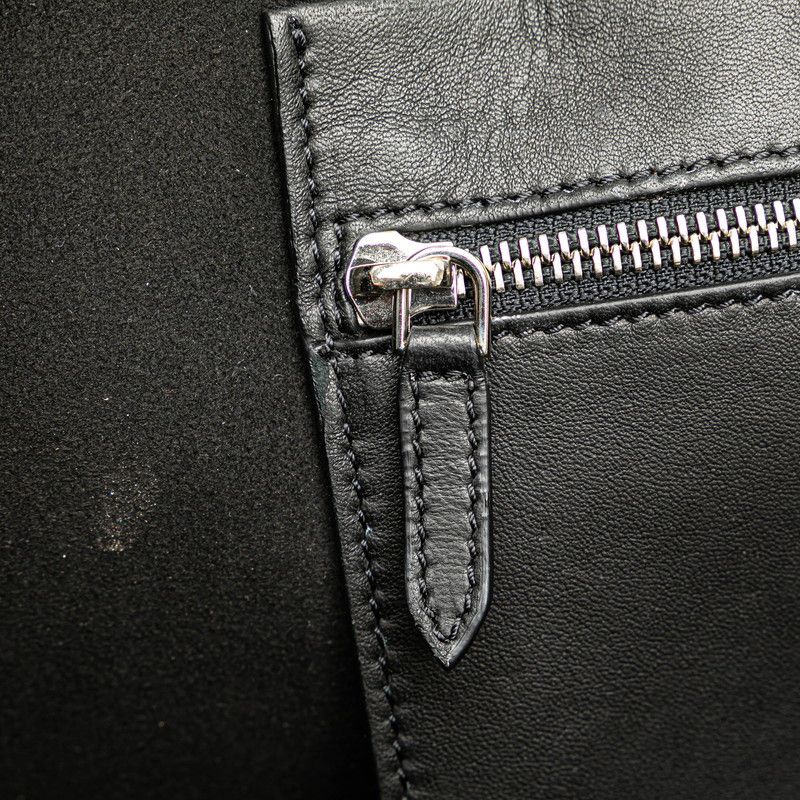 Givenchy Givenchy Givenchy Leather Handbag Tote Bag Black Leather Tote Bag in Very Good Condition Size ONE SIZE - 5 Thumbnail