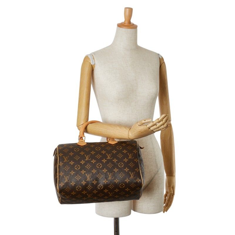 Louis Vuitton Louis Vuitton Louis Vuitton Monogram Speedy 30 Handbag M41526 Canvas Handbag M41526 in Very Good Condition Size ONE SIZE - 12 Thumbnail