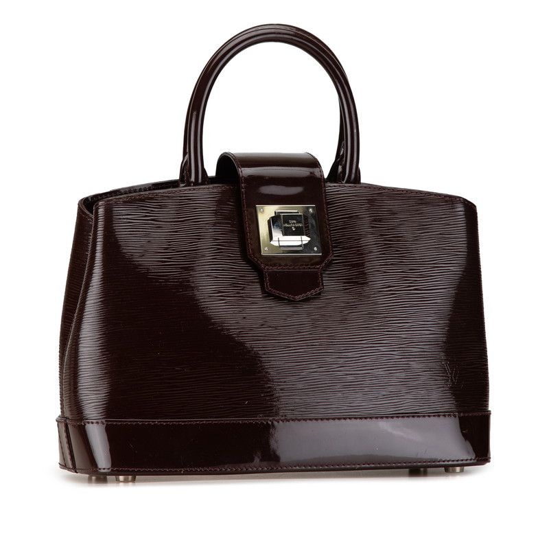Louis Vuitton Louis Vuitton Louis Vuitton Epi Electric Mirabeau GM Patent Leather Handbag Tote M40454 Leather Tote Bag M40454 in Very Good Condition Size ONE SIZE - 2 Thumbnail