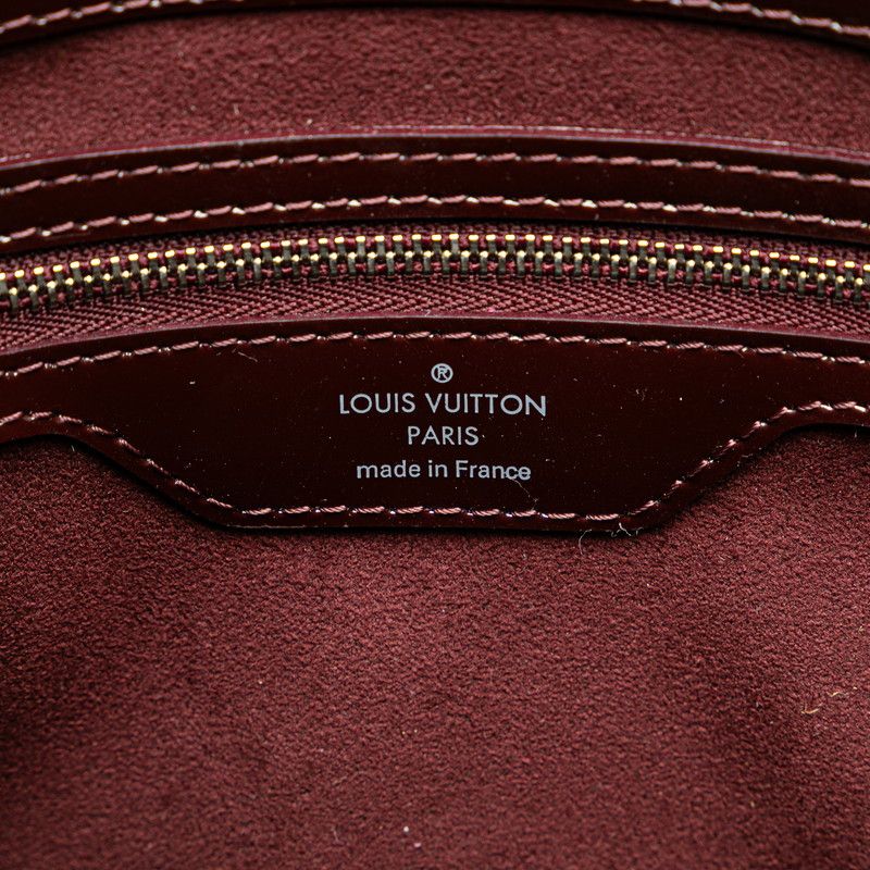 Louis Vuitton Louis Vuitton Louis Vuitton Epi Electric Mirabeau GM Patent Leather Handbag Tote M40454 Leather Tote Bag M40454 in Very Good Condition Size ONE SIZE - 6 Thumbnail