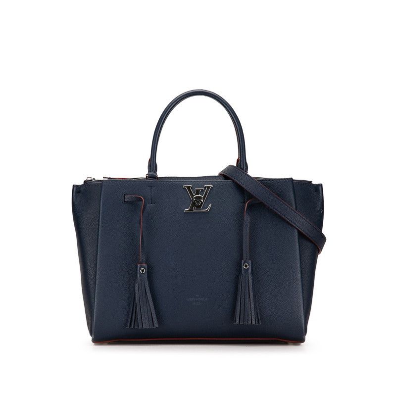 Louis Vuitton Louis Vuitton Louis Vuitton Lockme Handbag Calf Leather M54571 Leather Handbag M54571 in Great Condition Size ONE SIZE - 2 Thumbnail