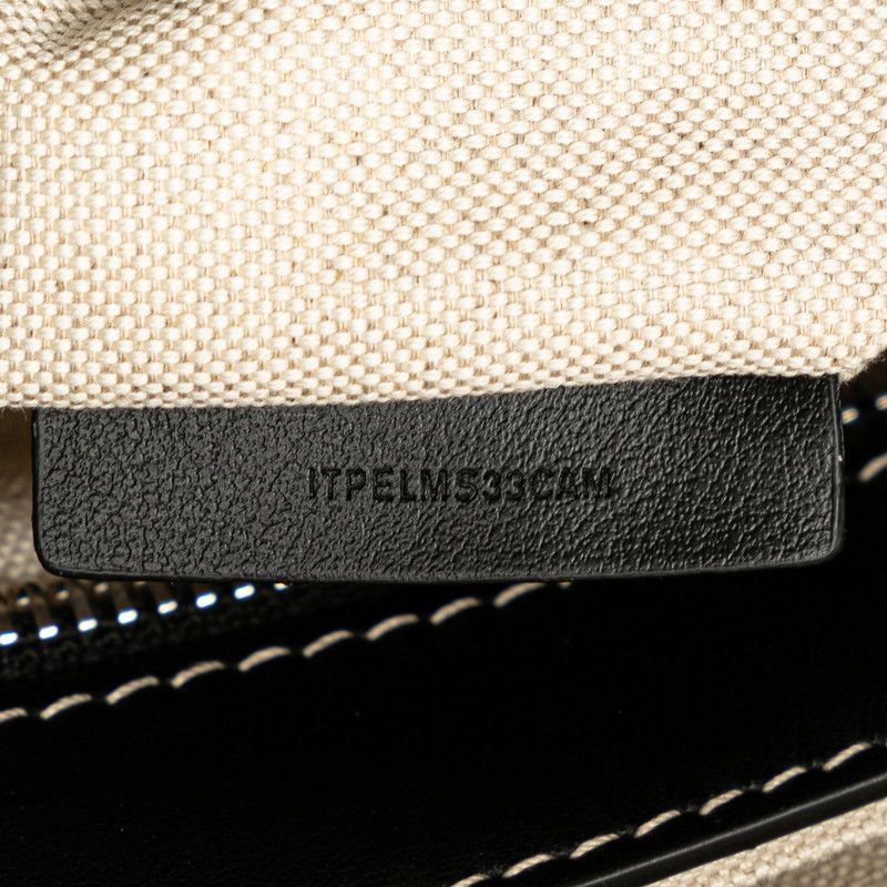 Burberry Burberry Burberry Canvas Leather Backpack Light Grey Black Canvas Backpack in Great Condition Size ONE SIZE - 8 Thumbnail