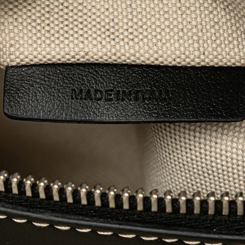 Burberry Burberry Burberry Canvas Leather Backpack Light Grey Black Canvas Backpack in Great Condition Size ONE SIZE - 9 Thumbnail