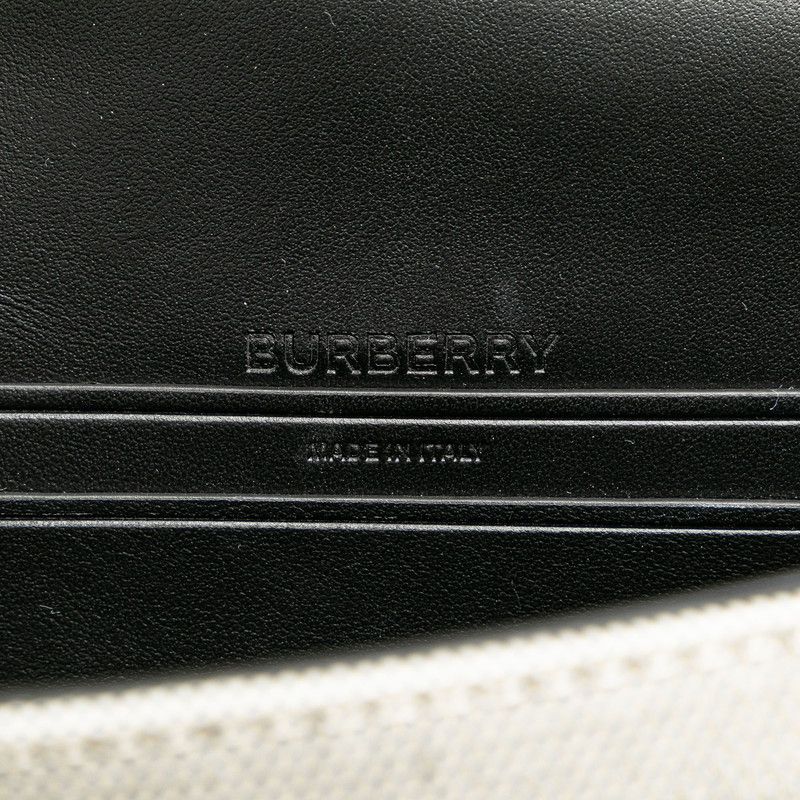 Burberry Burberry Burberry Canvas Leather Body Bag Waist Bag Canvas Belt Bag in Great Condition Size ONE SIZE - 9 Thumbnail