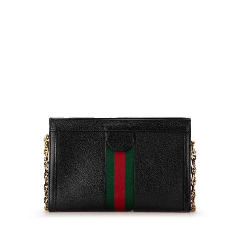 Gucci Gucci Gucci Ophidia Leather Chain Shoulder Bag 503877 Leather Crossbody Bag 503877 in Very Good Condition Size ONE SIZE - 3 Thumbnail