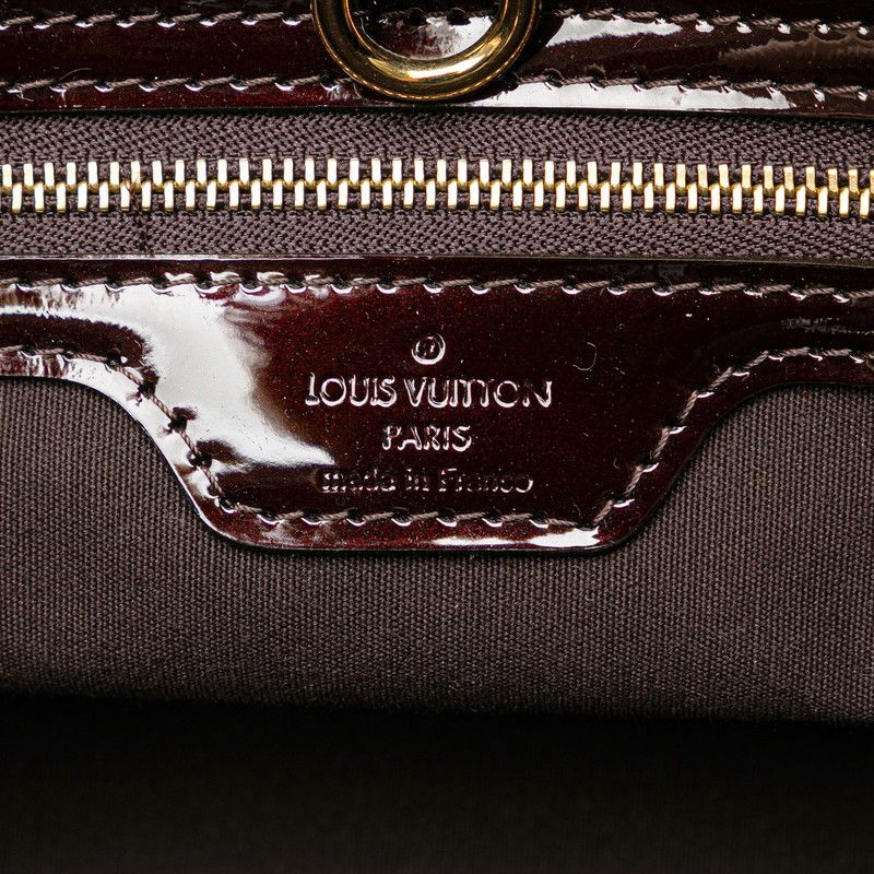Louis Vuitton Louis Vuitton Louis Vuitton Wilshire PM Patent Leather Handbag M93641 Leather Handbag M93641 in Very Good Condition Size ONE SIZE - 9 Thumbnail