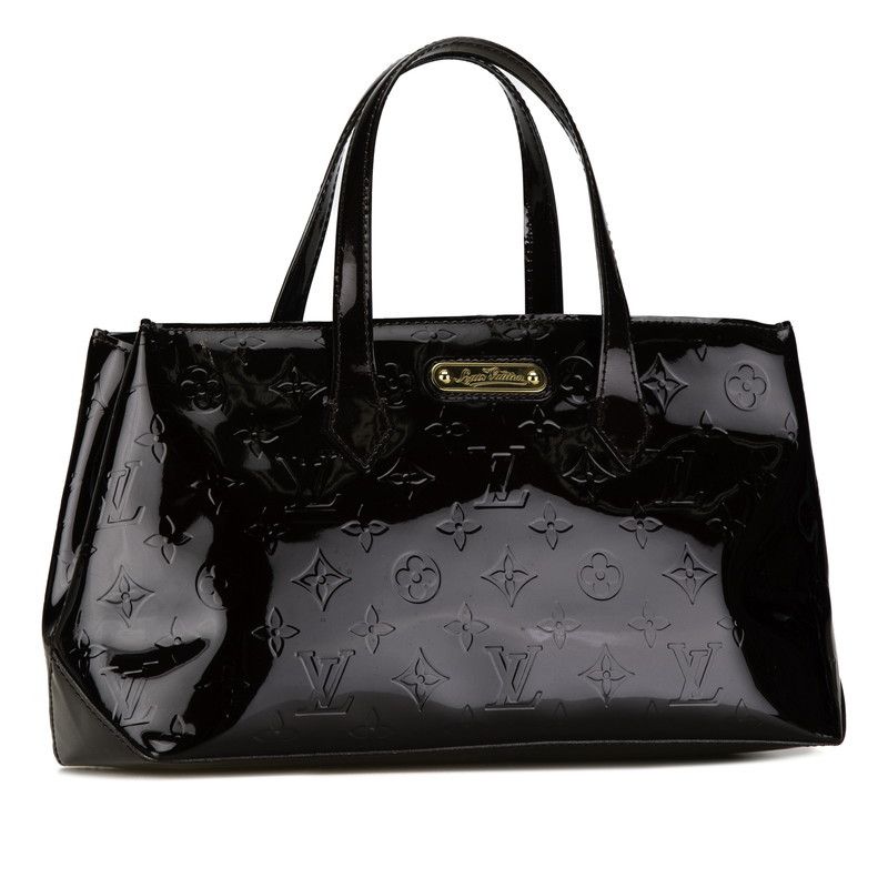 Louis Vuitton Louis Vuitton Louis Vuitton Wilshire PM Patent Leather Handbag M93641 Leather Handbag M93641 in Very Good Condition Size ONE SIZE - 2 Thumbnail