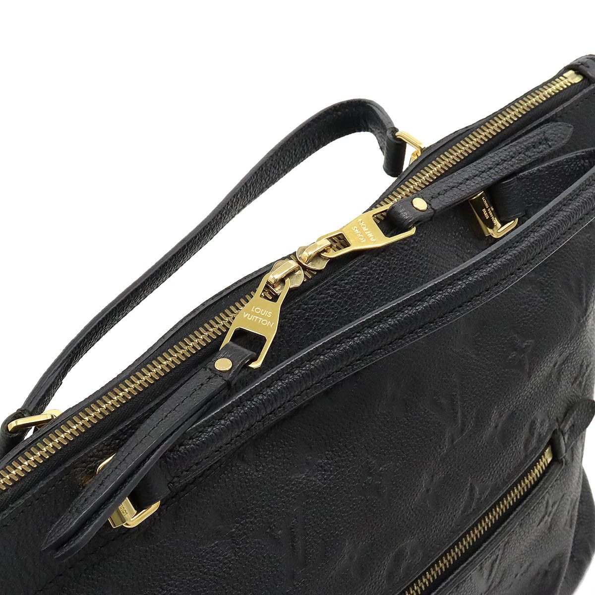 Louis Vuitton Louis Vuitton Louis Vuitton Monogram Empreinte Bastille PM Handbag M41162 Leather Handbag M41162 in Very Good Condition Size ONE SIZE - 7 Thumbnail