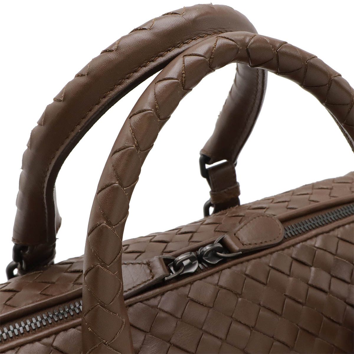 Bottega Veneta Bottega Veneta Bottega Veneta Intrecciato Leather Mini Boston Handbag 283363 Leather Handbag 283363 in Very Good Condition Size ONE SIZE - 4 Thumbnail