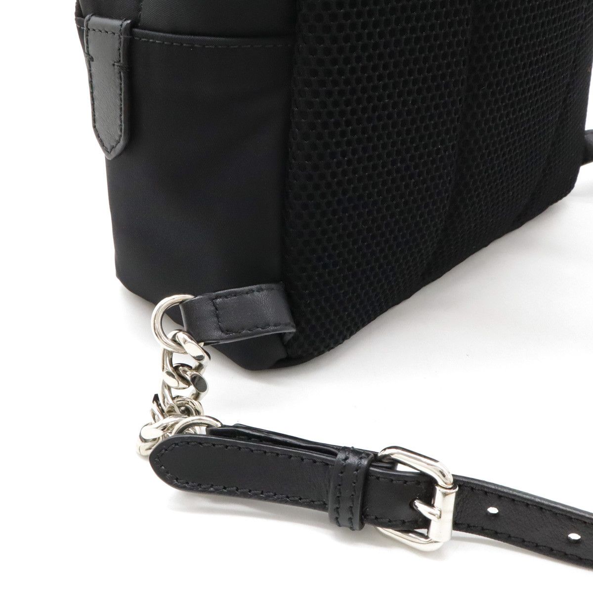 Fendi Fendi Fendi Nylon/Leather/Fur Bag Bugs Monster Mini Backpack 8BZ038 Canvas Backpack 8BZ038 in Pristine Condition Size ONE SIZE - 5 Thumbnail