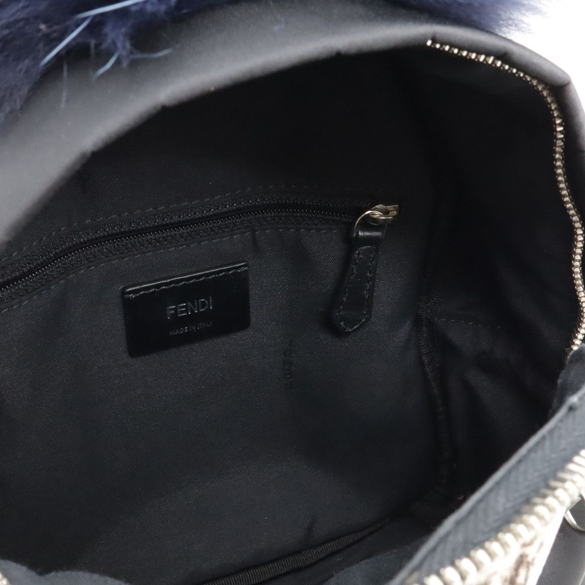 Fendi Fendi Fendi Nylon/Leather/Fur Bag Bugs Monster Mini Backpack 8BZ038 Canvas Backpack 8BZ038 in Pristine Condition Size ONE SIZE - 6 Thumbnail