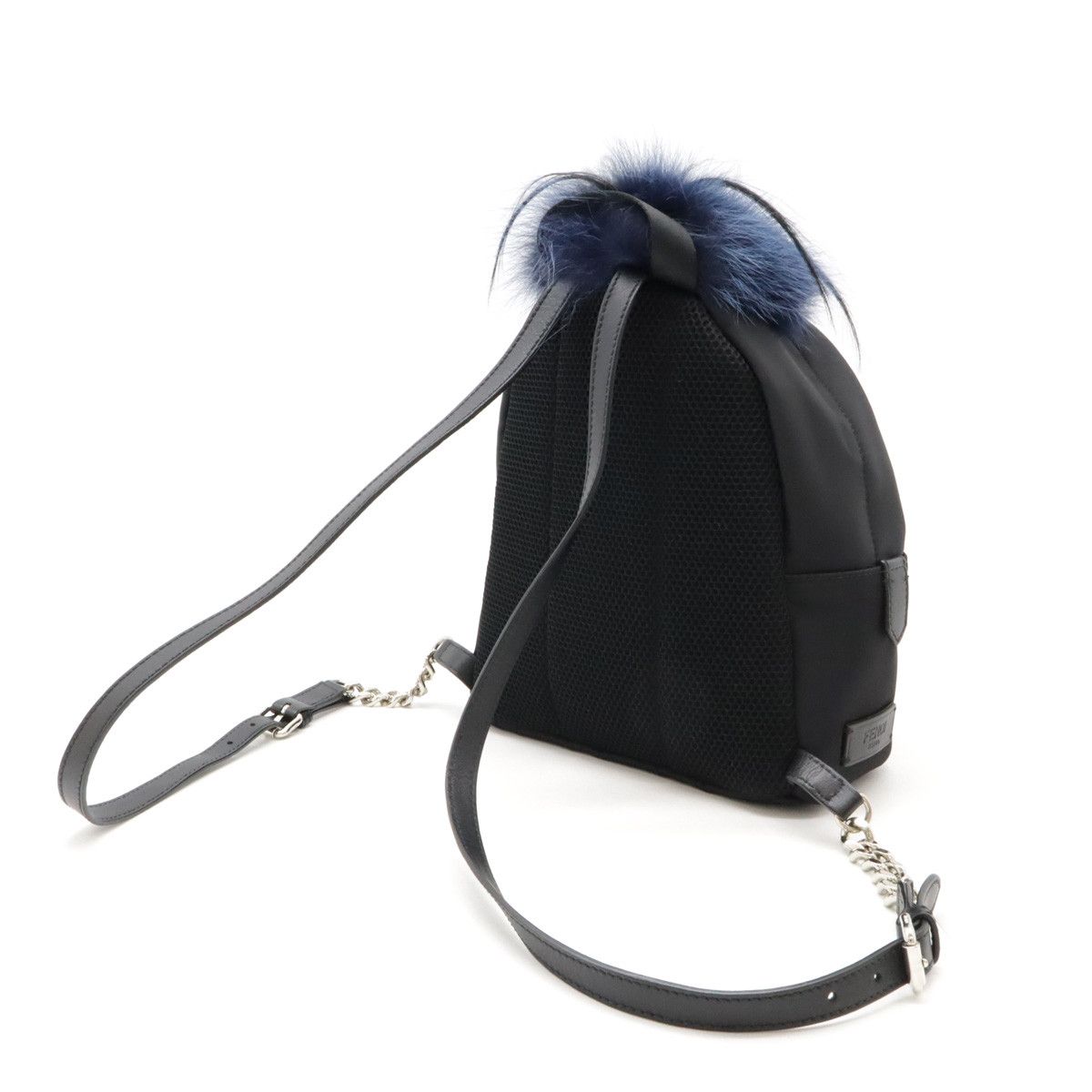 Fendi Fendi Fendi Nylon/Leather/Fur Bag Bugs Monster Mini Backpack 8BZ038 Canvas Backpack 8BZ038 in Pristine Condition Size ONE SIZE - 2 Thumbnail