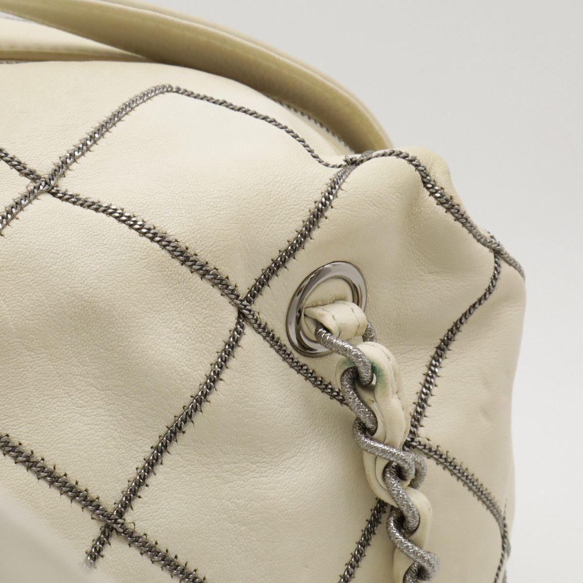 Chanel Chanel Chanel Leather Coco Mark Tote Bag Leather Tote Bag in Very Good Condition Size ONE SIZE - 5 Thumbnail