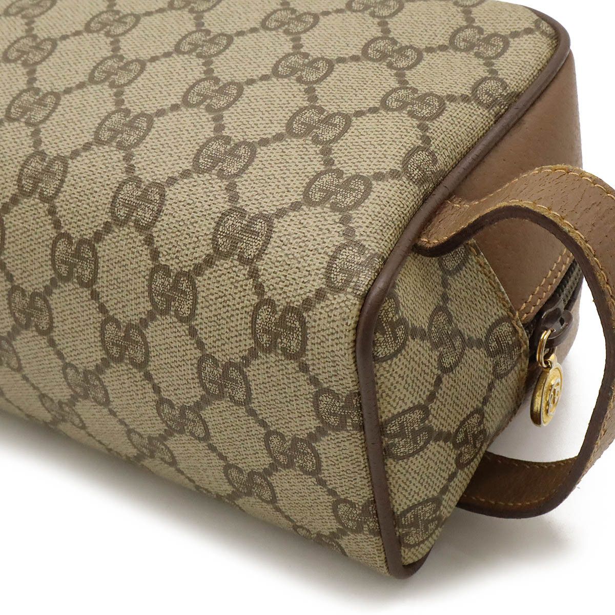 Gucci Gucci Gucci GG Supreme PVC Leather Clutch Bag 0141226087 Canvas Clutch Bag 0141226087 in Good Condition Size ONE SIZE - 4 Thumbnail
