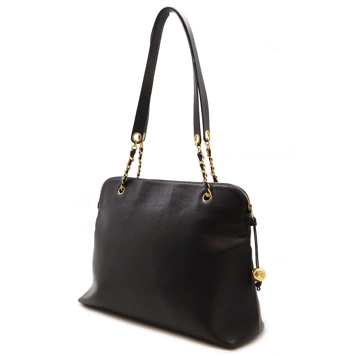 Chanel Chanel Chanel Caviar Skin Coco Mark Tote Bag Leather Tote Bag in Very Good Condition Size ONE SIZE - 2 Thumbnail