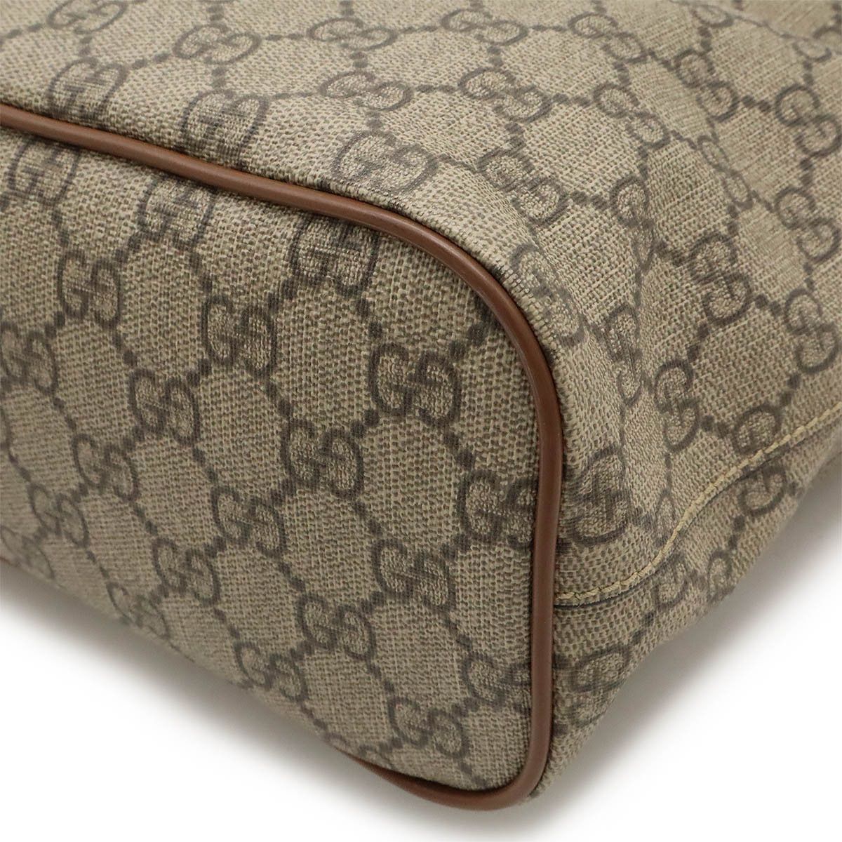 Gucci Gucci Gucci GG Supreme 2WAY Handbag Tote PVC Leather Canvas Handbag 473887 in Good Condition Size ONE SIZE - 3 Thumbnail