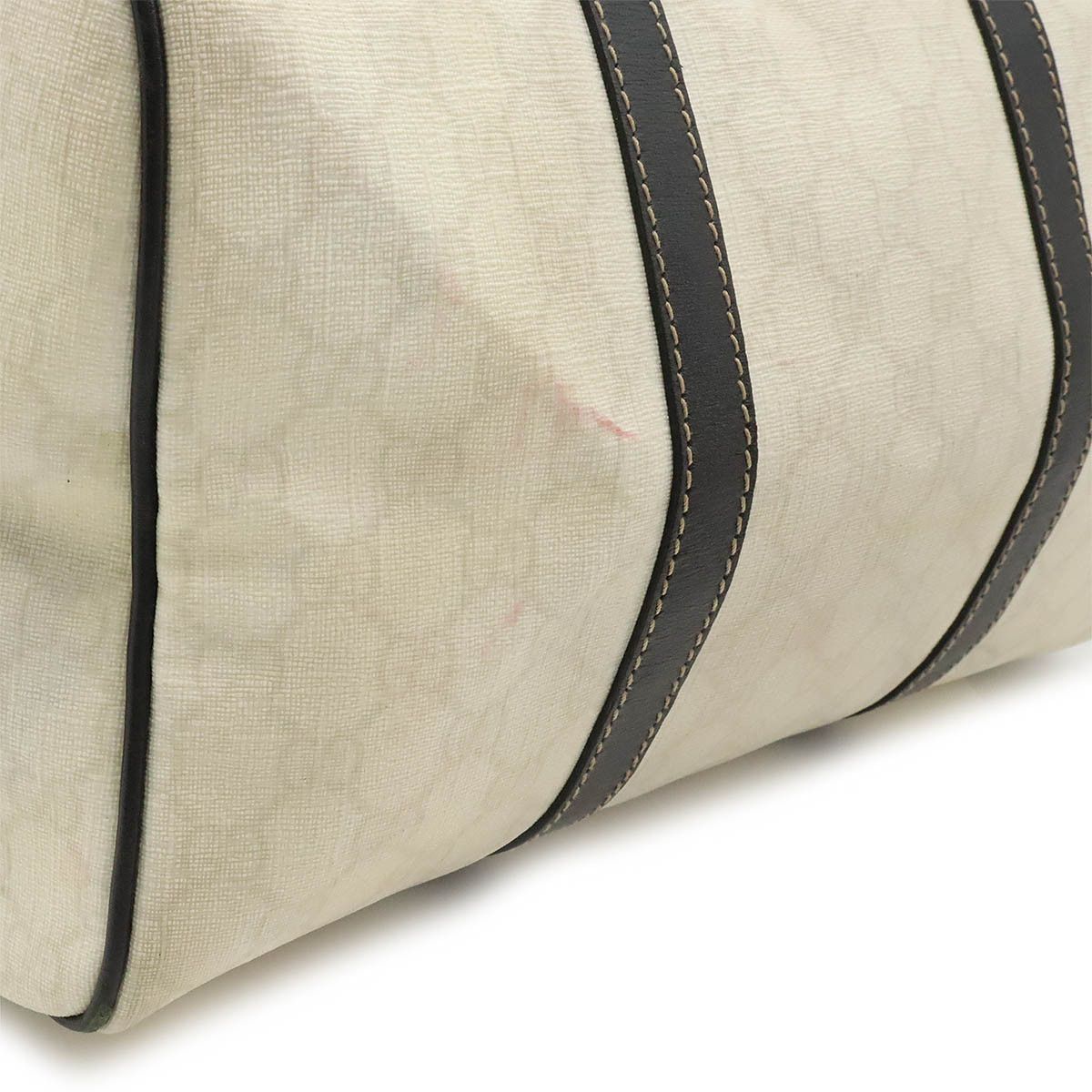 Gucci Gucci Gucci GG Supreme Mini Boston Handbag PVC/Patent Leather 193603 Canvas Handbag 193603 in Good Condition Size ONE SIZE - 8 Thumbnail