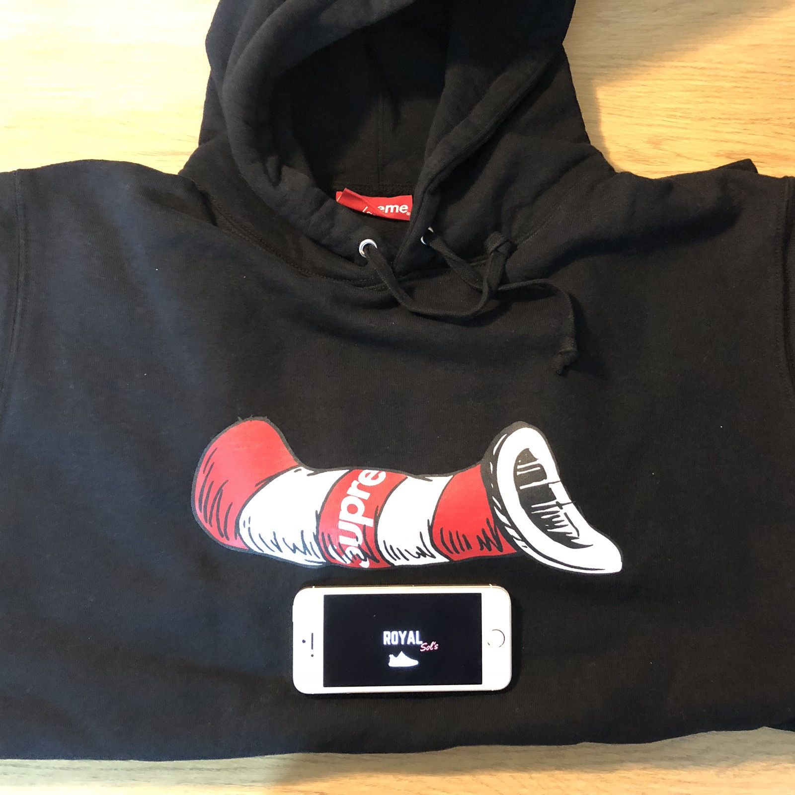 Supreme Cat In The Hat Hoodie Grailed