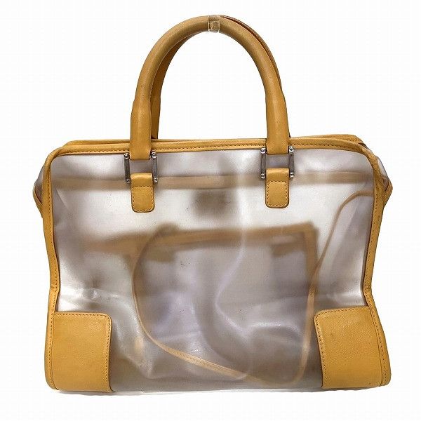 Loewe Loewe Loewe Anagram Amazona Handbag Tote Bag Plastic Handbag in Good Condition Size ONE SIZE - 2 Thumbnail
