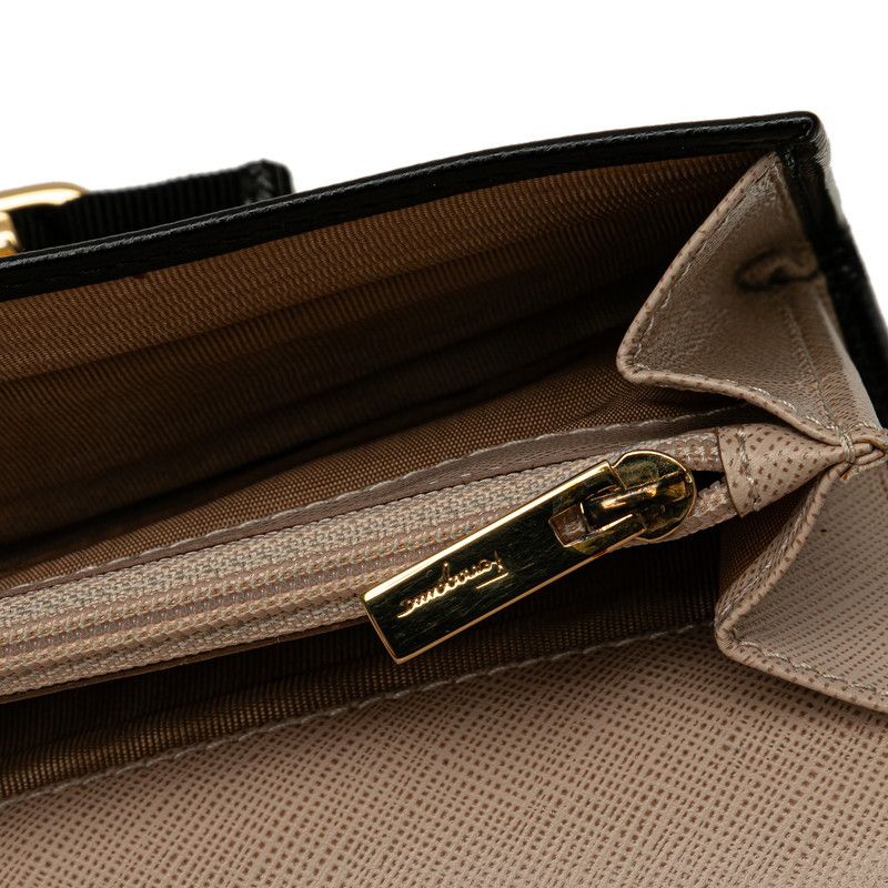 Salvatore Ferragamo Salvatore Ferragamo Salvatore Ferragamo Vara Leather Long Wallet Leather Long Wallet in Very Good Condition Size ONE SIZE - 7 Thumbnail